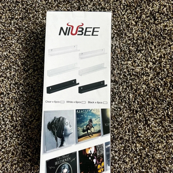 Niubee vinyl record shelf - Picture 3 of 5